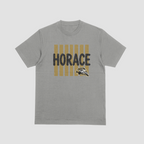 Hawks T-Shirt | Black & Gold Horace Hawks Spirit Tee