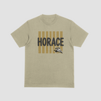 Hawks T-Shirt | Black & Gold Horace Hawks Spirit Tee