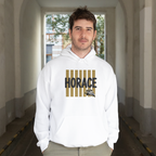 Horace Hawks Hoodie | Black & Gold School Spirit Gildan 18500