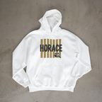 Horace Hawks Hoodie | Black & Gold School Spirit Gildan 18500