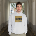 Horace Hawks Hoodie | Black & Gold School Spirit Gildan 18500