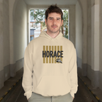 Horace Hawks Hoodie | Black & Gold School Spirit Gildan 18500