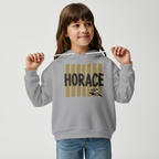 Horace Hawks Youth Stripe Mascot T-Shirt, Hoodie, & Crewneck