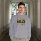 Horace Hawks Hoodie | Black & Gold School Spirit Gildan 18500