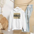 Horace Hawks Hoodie | Black & Gold School Spirit Gildan 18500