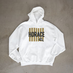 Horace Hawks Hoodie | Black & Gold School Spirit Gildan 18500