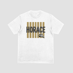 Hawks T-Shirt | Black & Gold Horace Hawks Spirit Tee