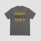 Hawks T-Shirt | Black & Gold Horace Hawks Spirit Tee