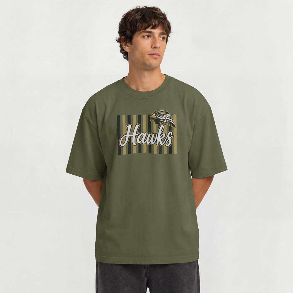 Hawks Spirit Comfort Colors T-Shirt | Personalized Horace High or Heritage
