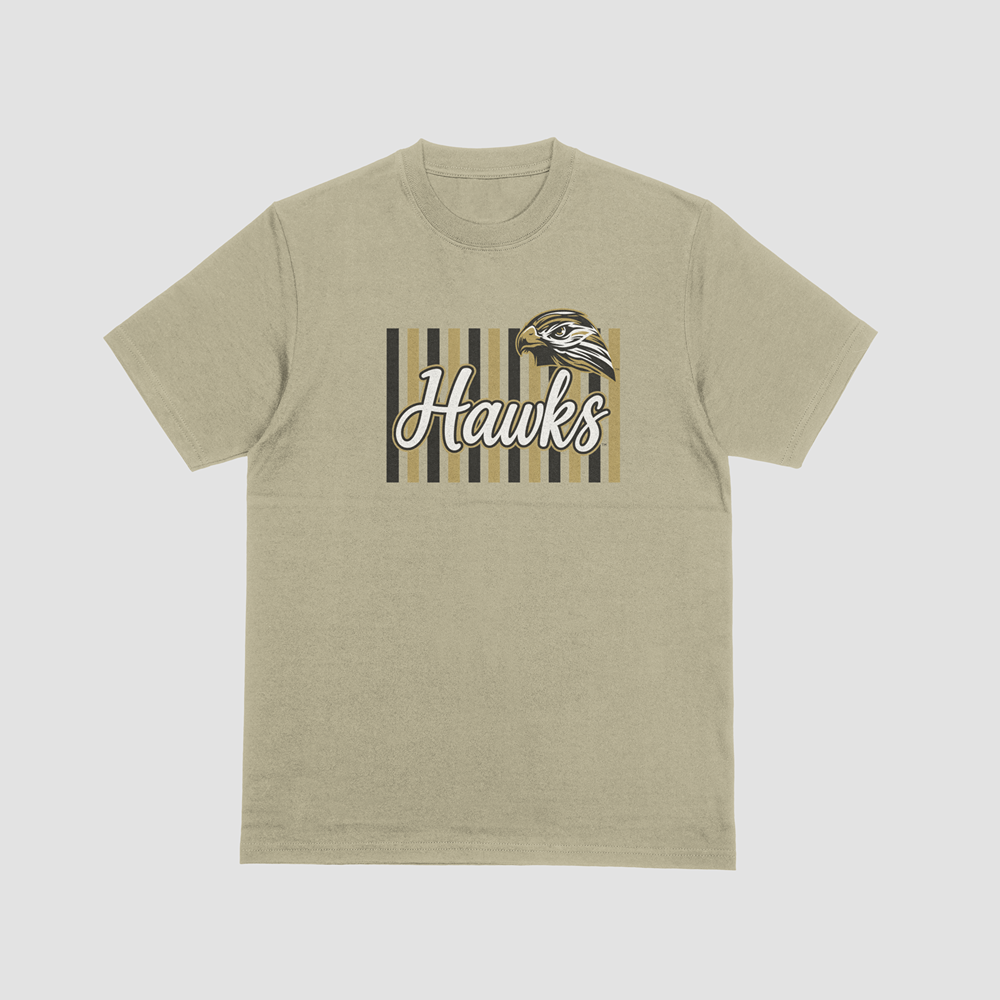 Hawks Spirit Comfort Colors T-Shirt | Personalized Horace High or Heritage