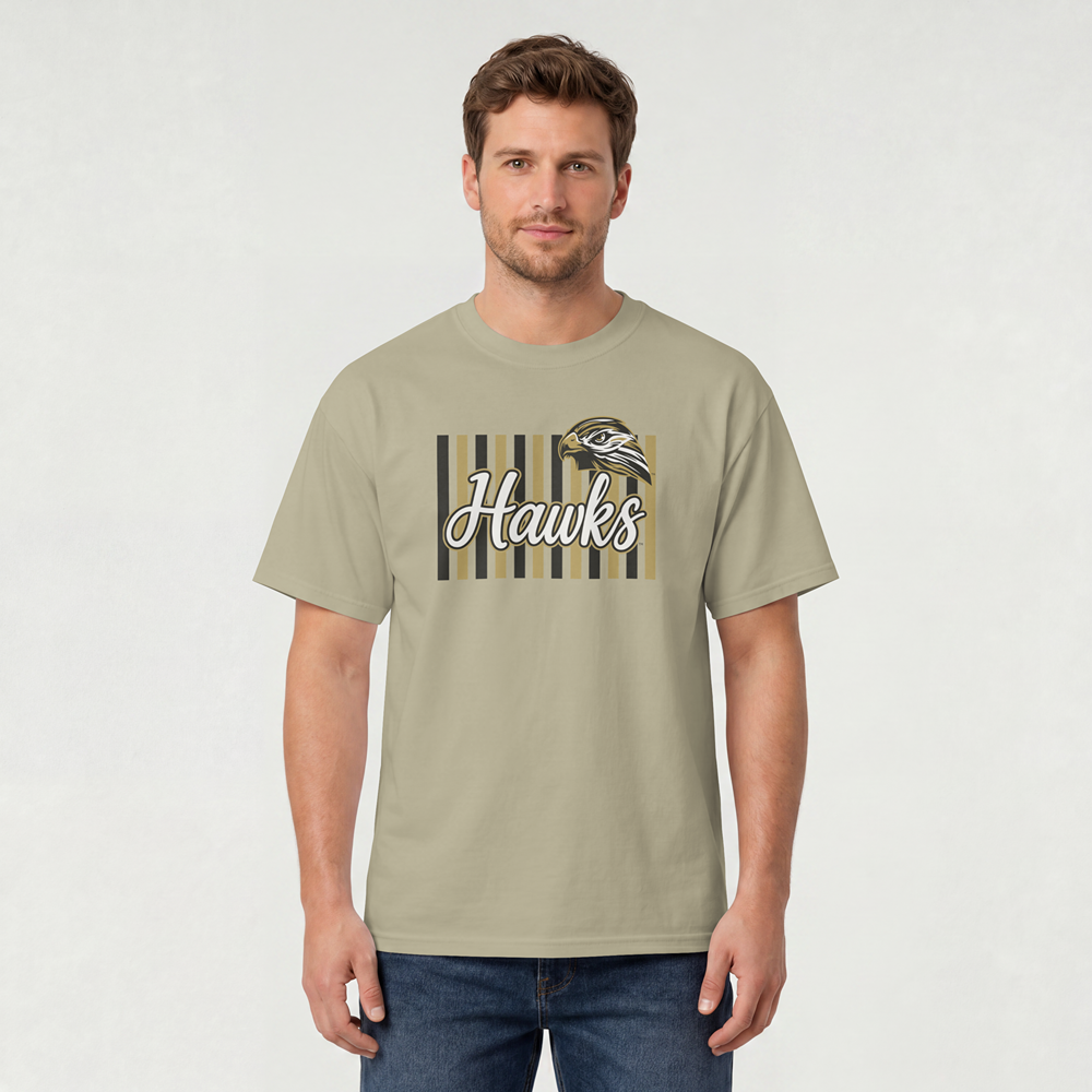Hawks Spirit Comfort Colors T-Shirt | Personalized Horace High or Heritage