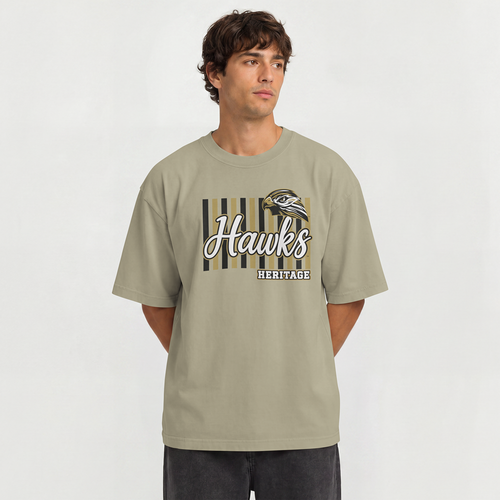 Hawks Spirit Comfort Colors T-Shirt | Personalized Horace High or Heritage