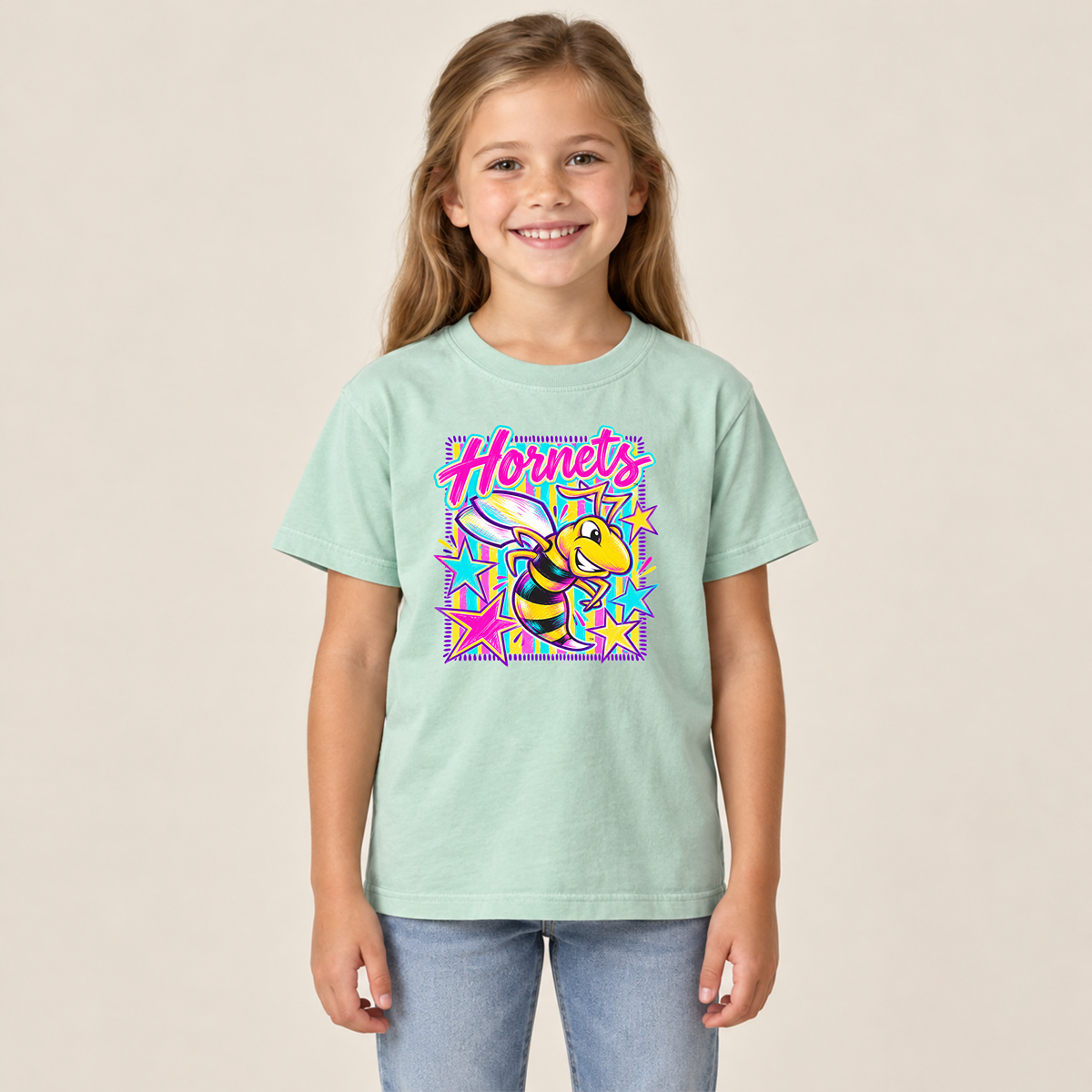 Horace Hornets Youth Stars & Stripes | Comfort Colors T-Shirt, Gildan Crewneck & Gildan Hoodie