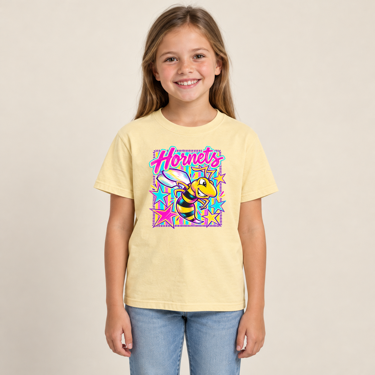 Horace Hornets Youth Stars & Stripes | Comfort Colors T-Shirt, Gildan Crewneck & Gildan Hoodie