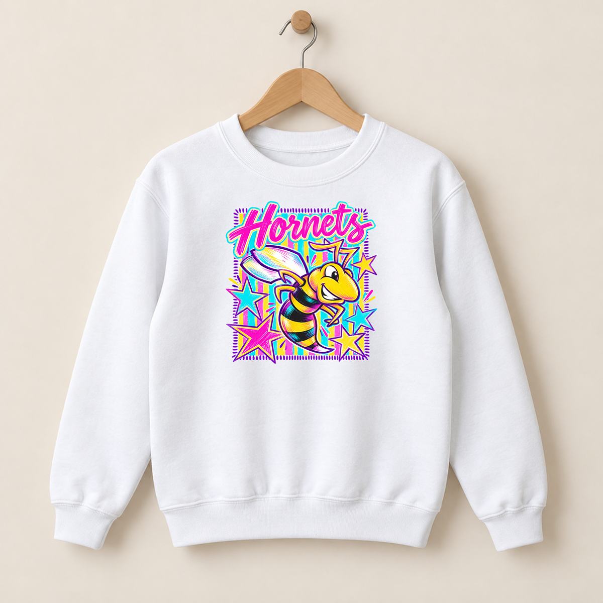 Horace Hornets Youth Stars & Stripes | Comfort Colors T-Shirt, Gildan Crewneck & Gildan Hoodie