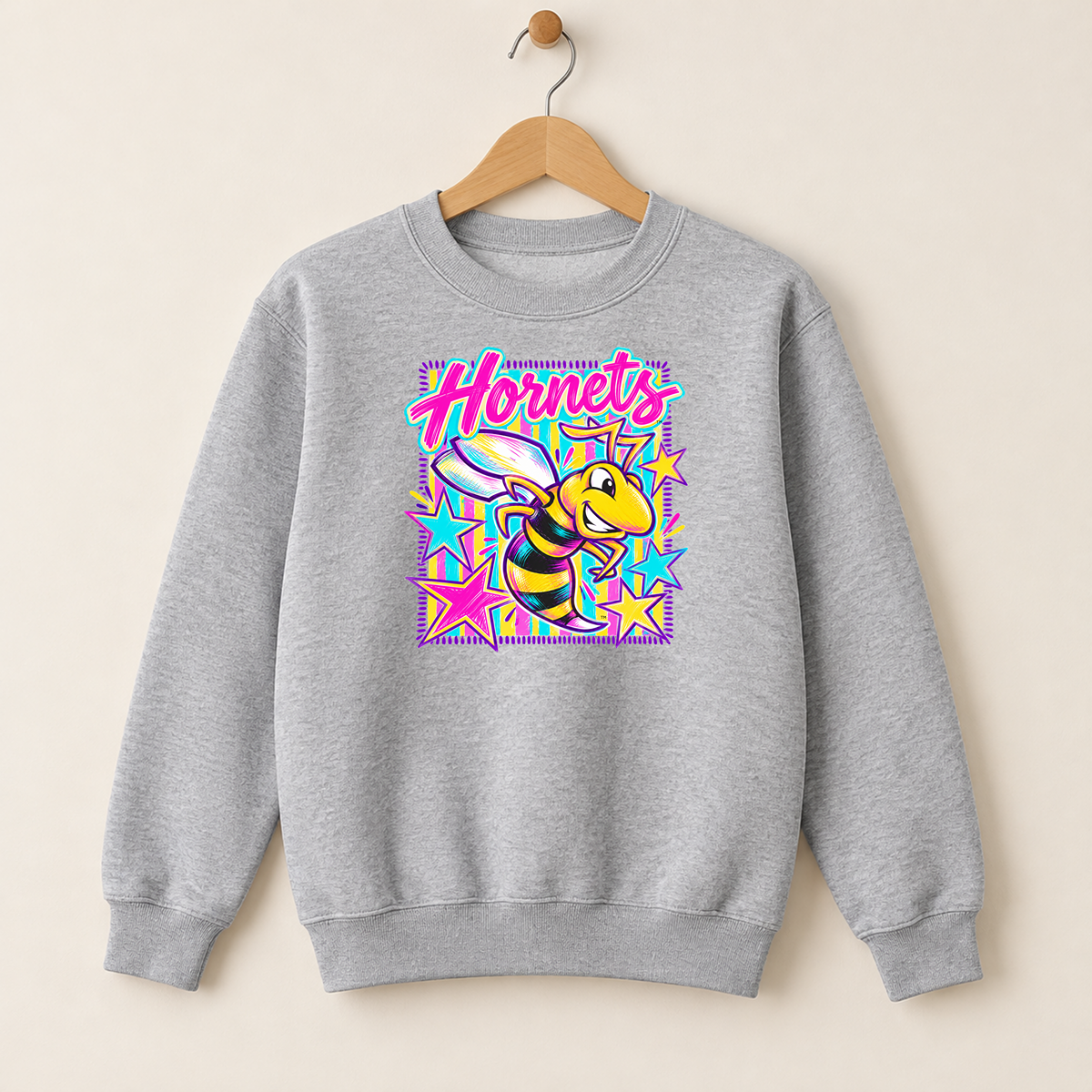 Horace Hornets Youth Stars & Stripes | Comfort Colors T-Shirt, Gildan Crewneck & Gildan Hoodie