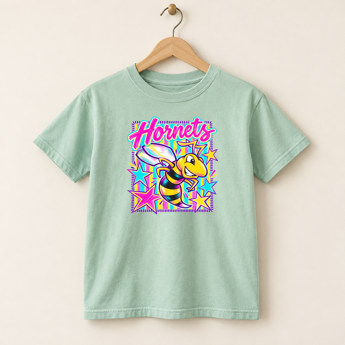 Horace Hornets Youth Stars & Stripes | Comfort Colors T-Shirt, Gildan Crewneck & Gildan Hoodie