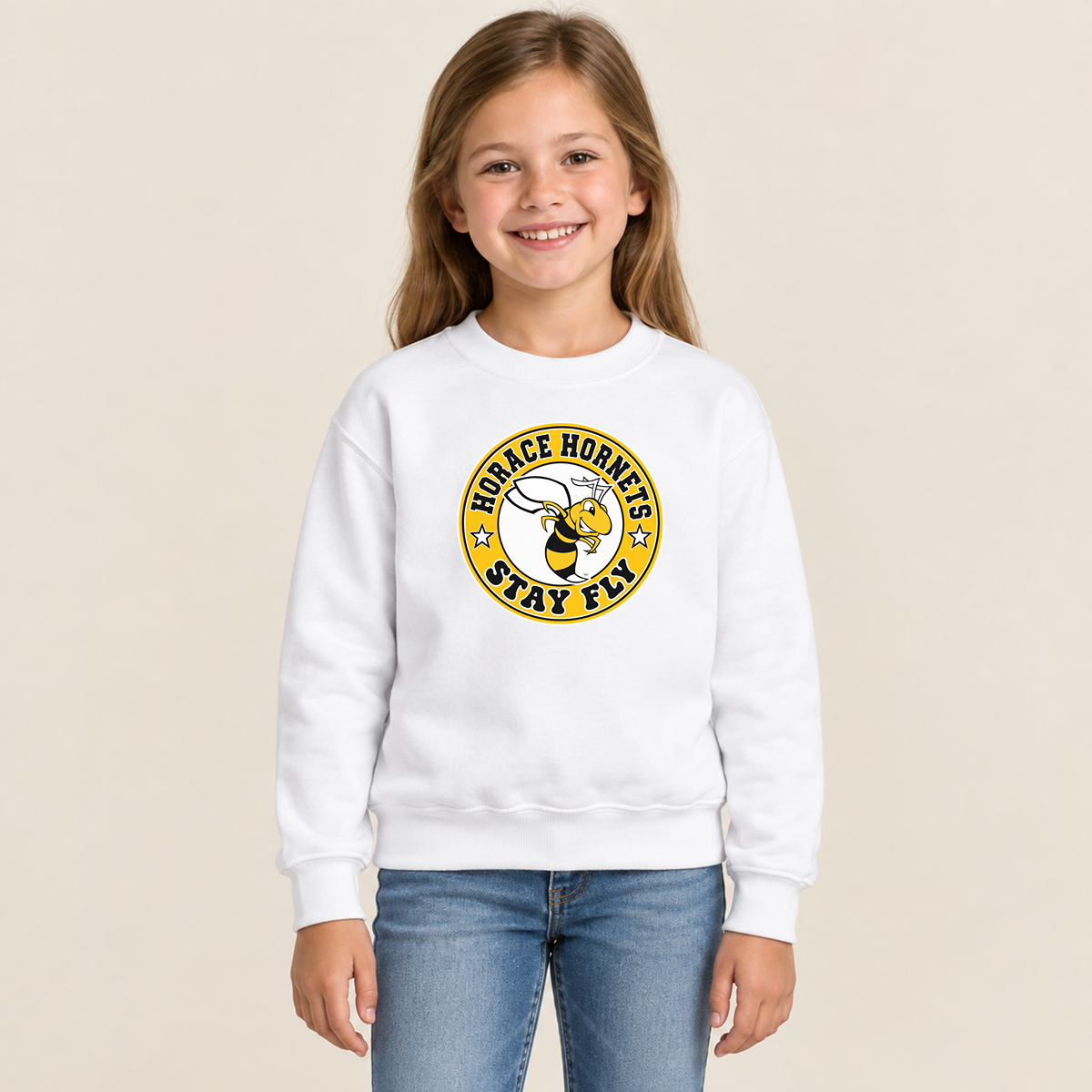 Horace Hornets Stay Fly Youth Spirit Wear | T-Shirts, Crewneck & Hoodie