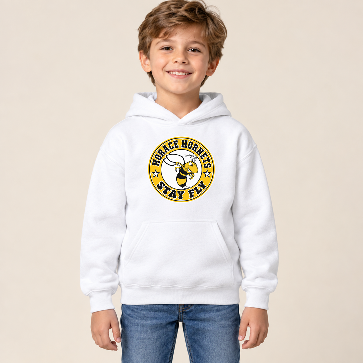 Horace Hornets Stay Fly Youth Spirit Wear | T-Shirts, Crewneck & Hoodie