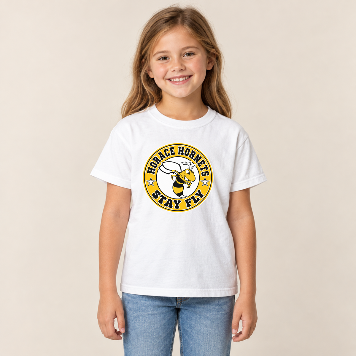 Horace Hornets Stay Fly Youth Spirit Wear | T-Shirts, Crewneck & Hoodie