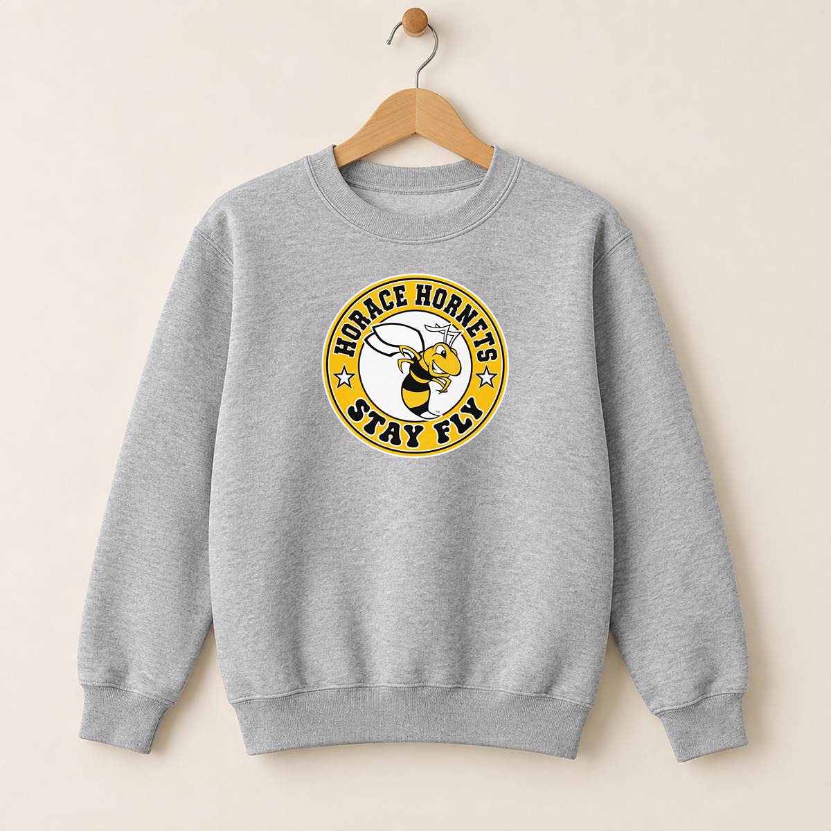 Horace Hornets Stay Fly Youth Spirit Wear | T-Shirts, Crewneck & Hoodie