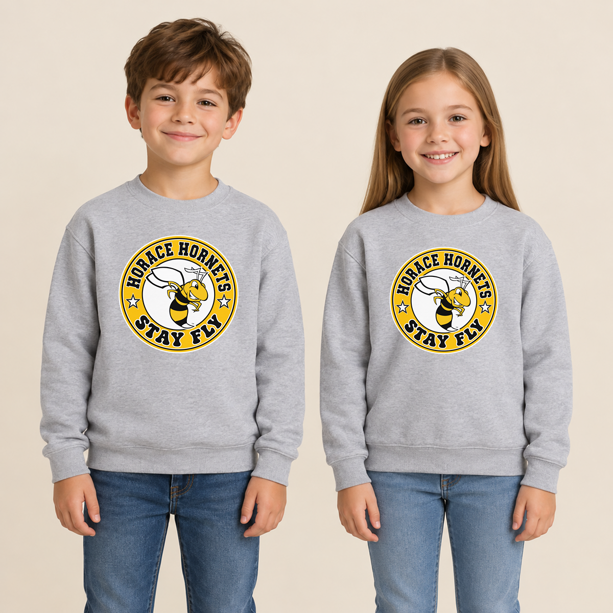 Horace Hornets Stay Fly Youth Spirit Wear | T-Shirts, Crewneck & Hoodie