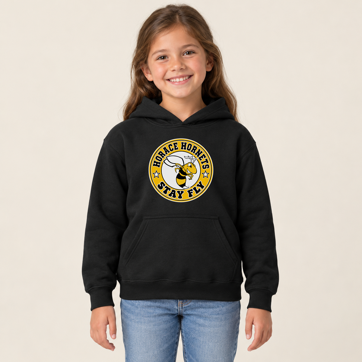 Horace Hornets Stay Fly Youth Spirit Wear | T-Shirts, Crewneck & Hoodie