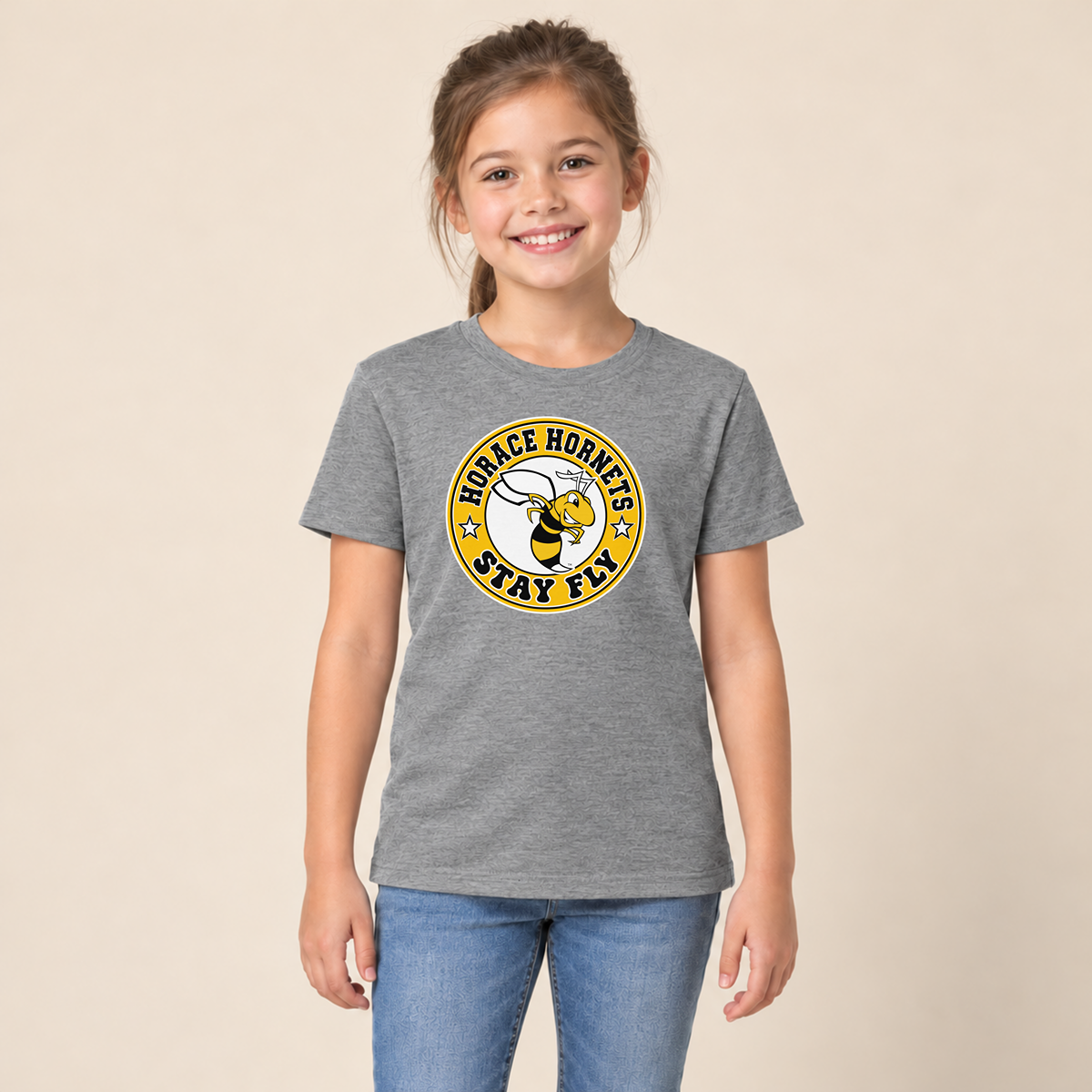 Horace Hornets Stay Fly Youth Spirit Wear | T-Shirts, Crewneck & Hoodie
