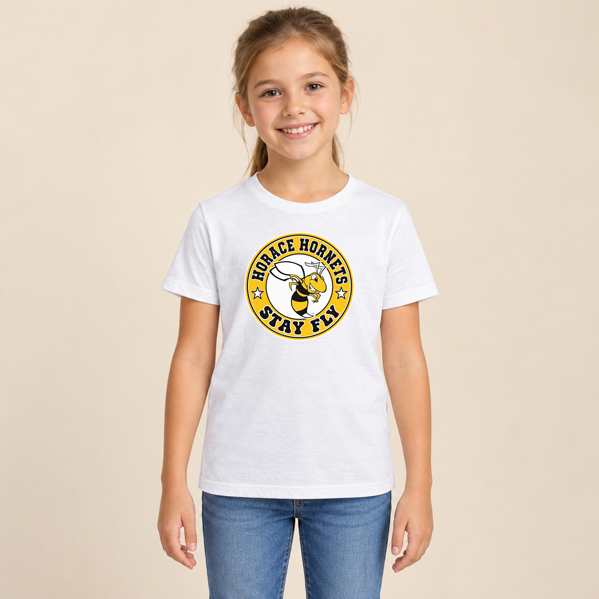 Horace Hornets Stay Fly Youth Spirit Wear | T-Shirts, Crewneck & Hoodie