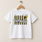 Horace Hornets Youth Personalized Striped Spirit Tee |T-Shirts, Crewneck & Hoodie