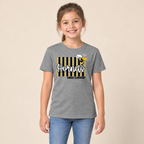 Horace Hornets Youth Personalized Striped Spirit Tee |T-Shirts, Crewneck & Hoodie