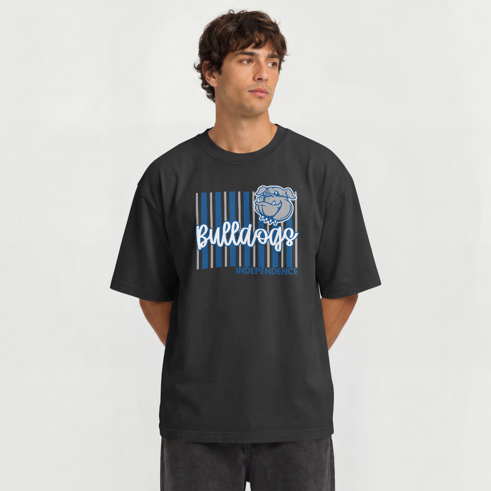 Personalized Independence Bulldogs Comfort Colors T-Shirt