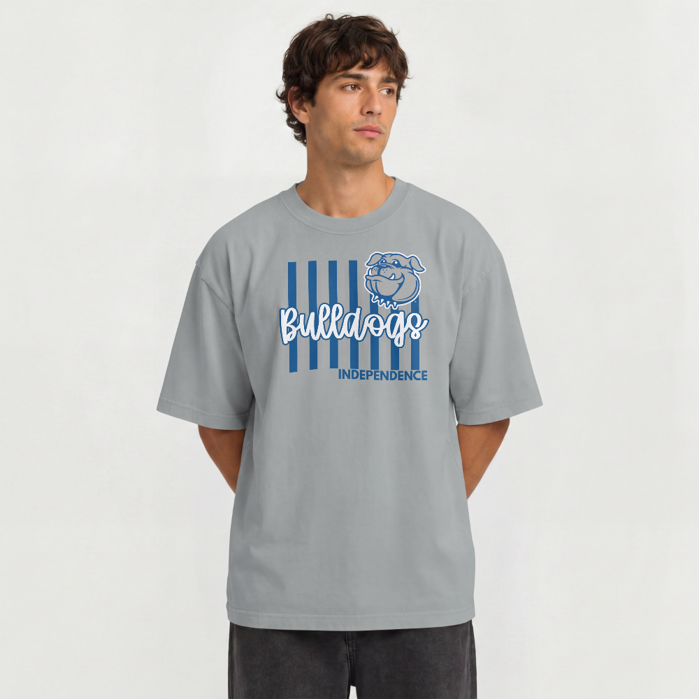 Personalized Independence Bulldogs Comfort Colors T-Shirt