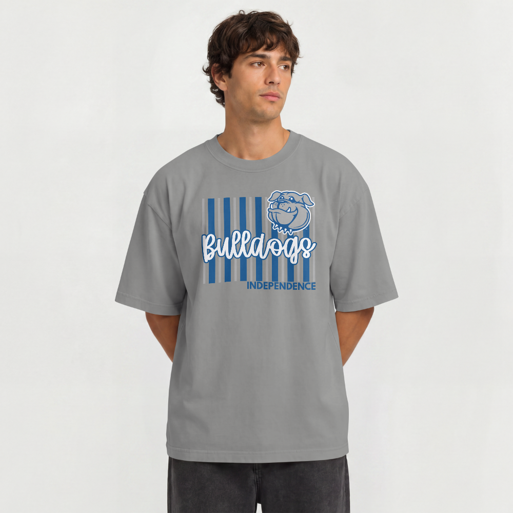 Personalized Independence Bulldogs Comfort Colors T-Shirt