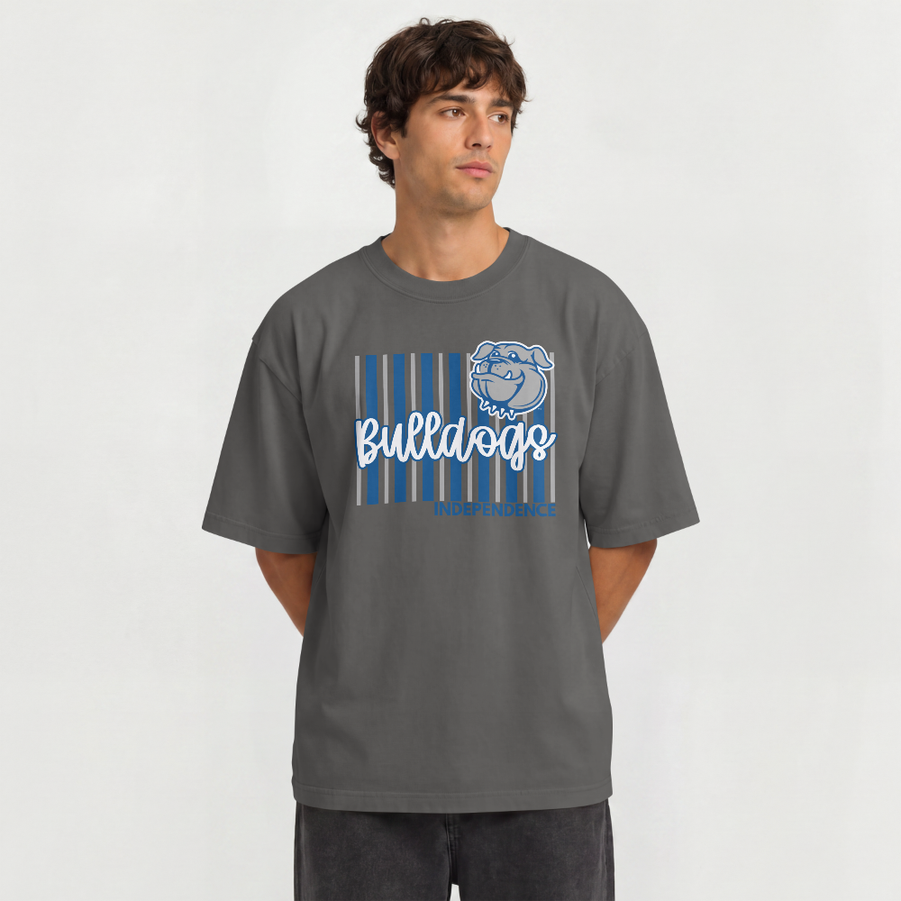 Personalized Independence Bulldogs Comfort Colors T-Shirt