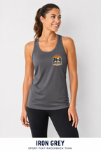 Horace Run Club Women's Left Chest Logo Sport Tek Racerback Tank