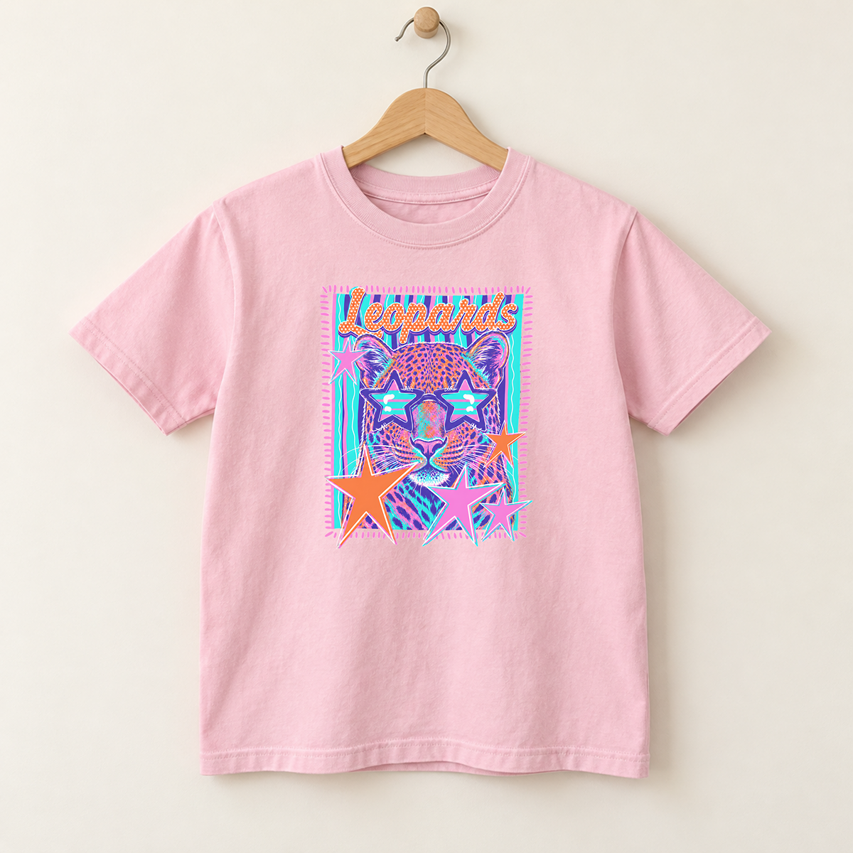 Meadowlark Leopards Bright Stars Youth | Comfort Colors Tee, Crewneck & Hoodie