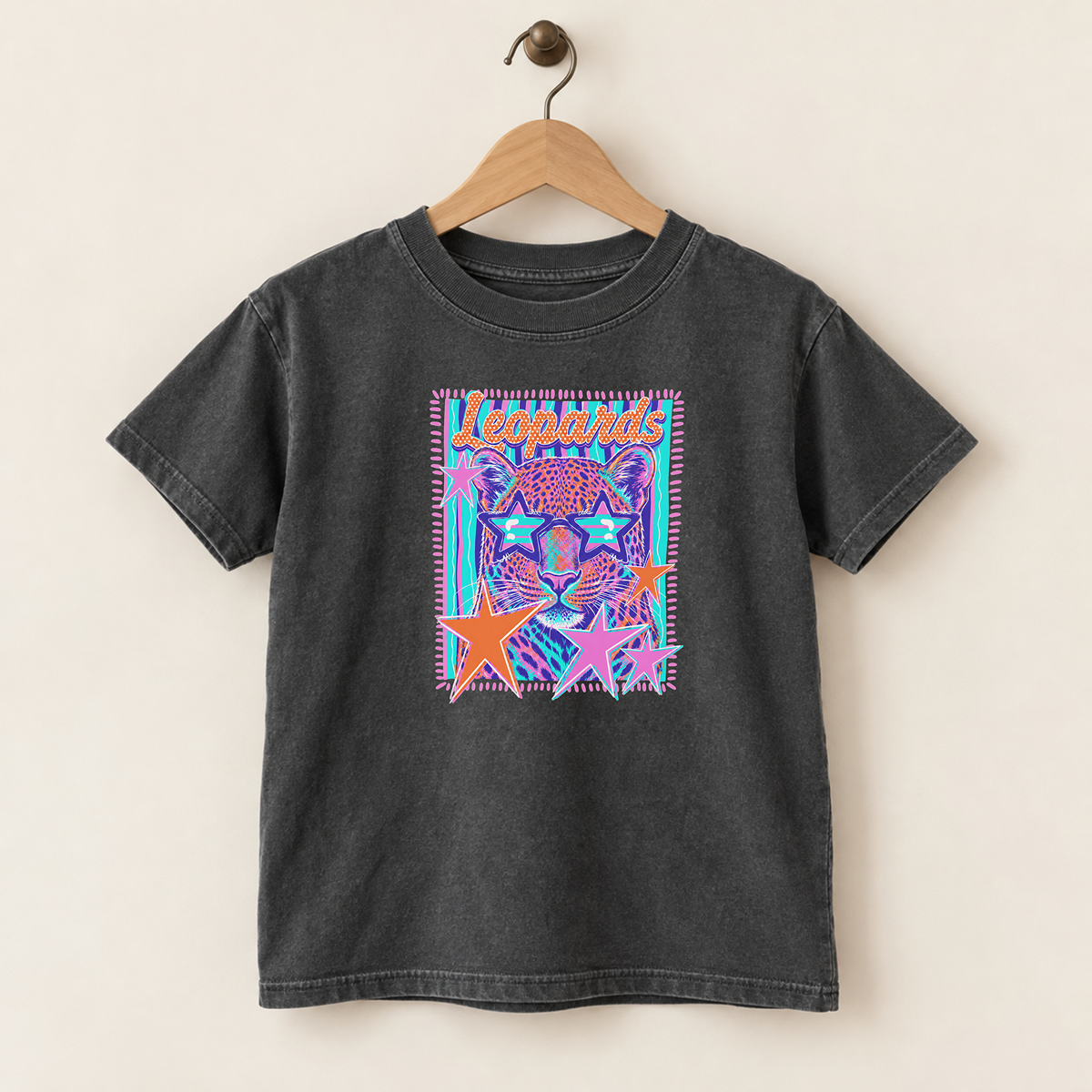 Meadowlark Leopards Bright Stars Youth | Comfort Colors Tee, Crewneck & Hoodie