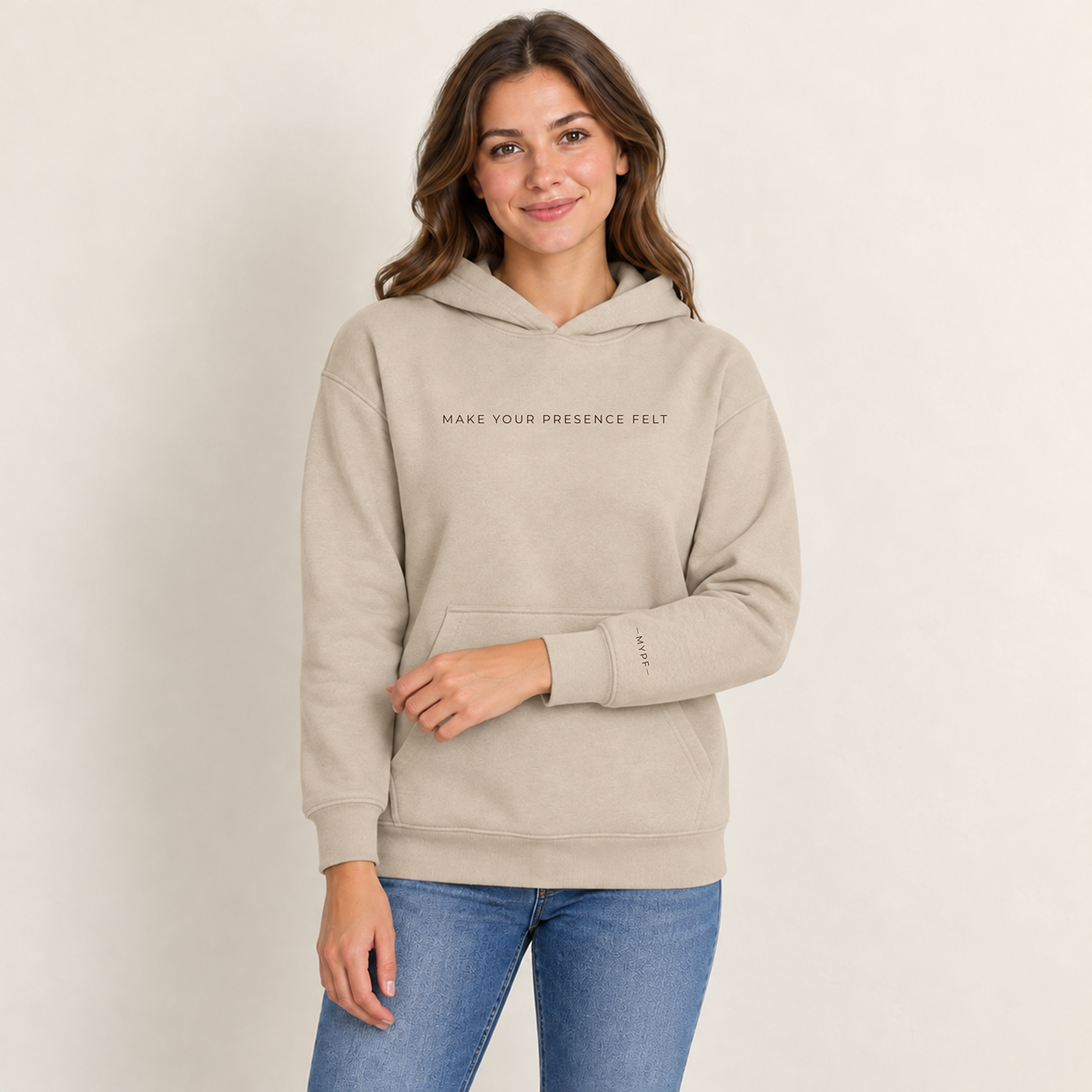 Make Your Presence Felt | District MelloFleece Crewneck