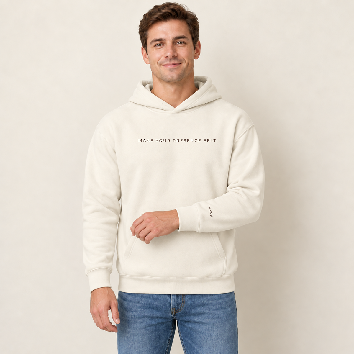 Make Your Presence Felt | District MelloFleece Crewneck