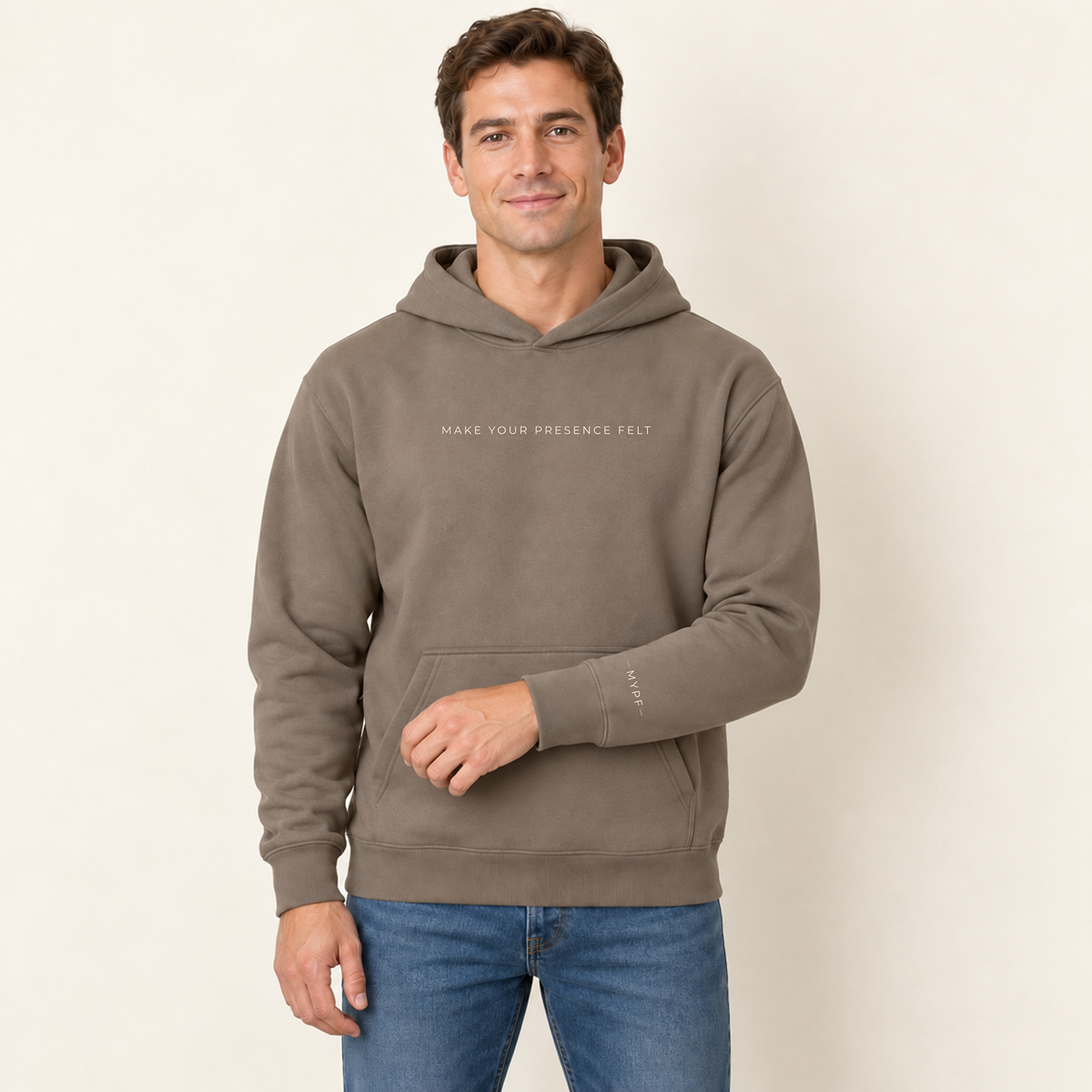Make Your Presence Felt | District MelloFleece Crewneck
