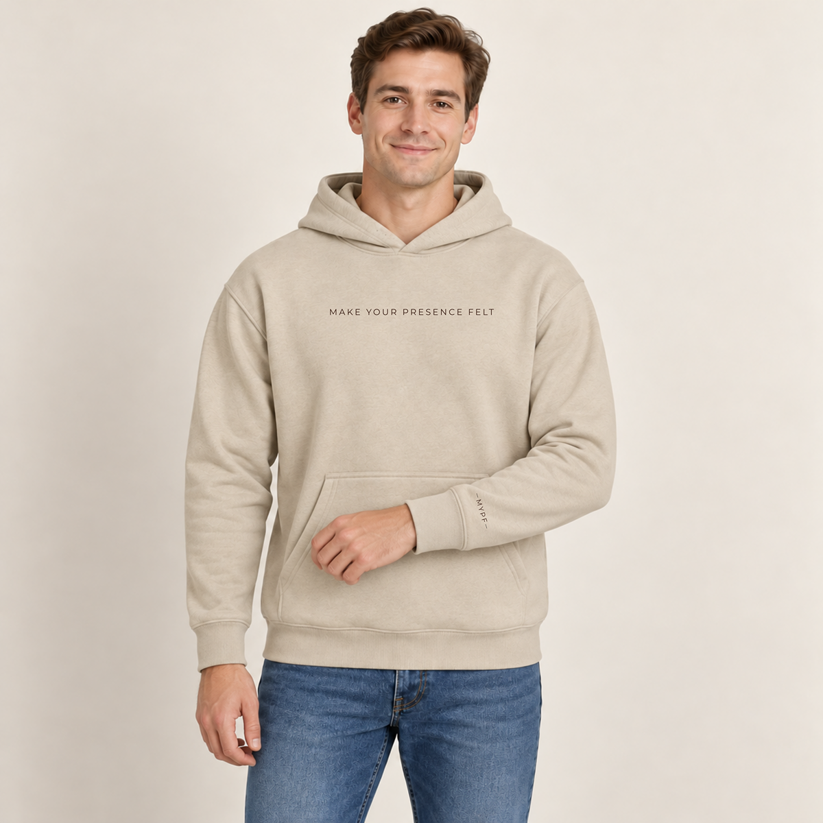 Make Your Presence Felt | District MelloFleece Crewneck