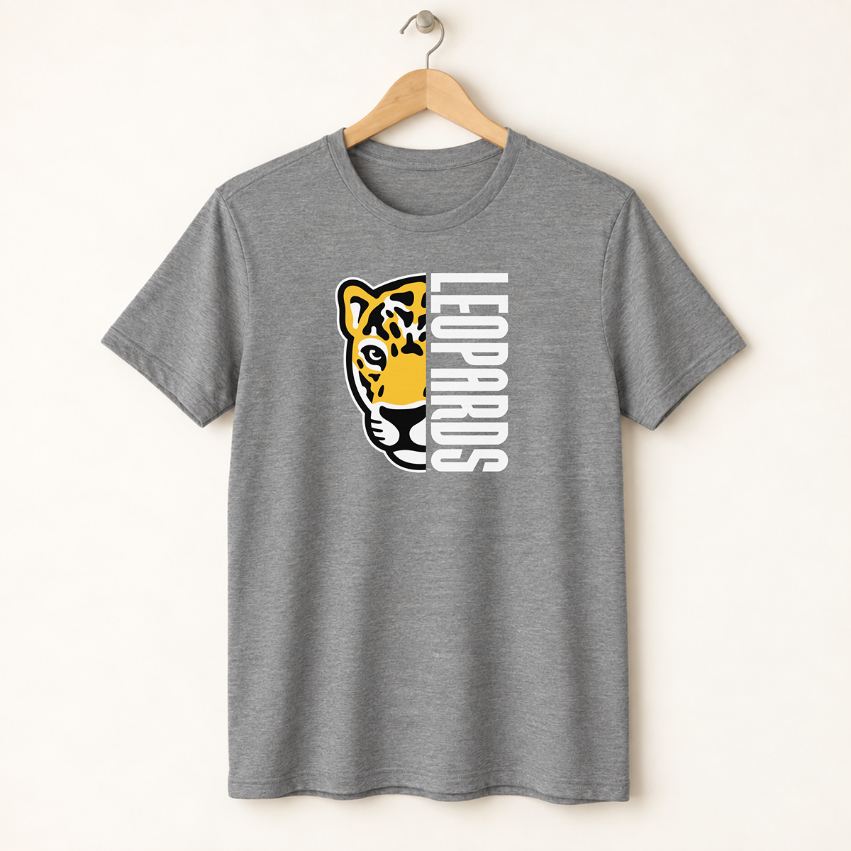 Meadowlark Leopards Half Mascot Adult Unisex | T-Shirts, Crewneck & Hoodie