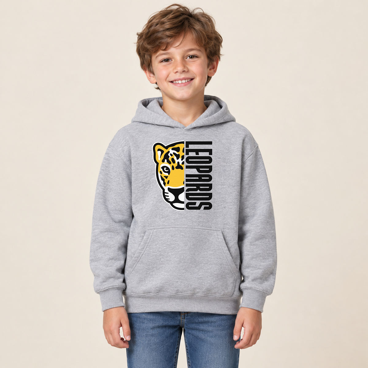 Meadowlark Leopards Half Mascot Youth | T-Shirts, Crewneck & Hoodie