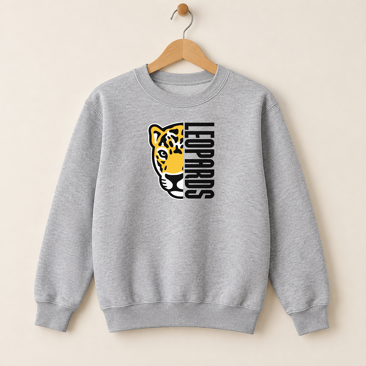 Meadowlark Leopards Half Mascot Youth | T-Shirts, Crewneck & Hoodie