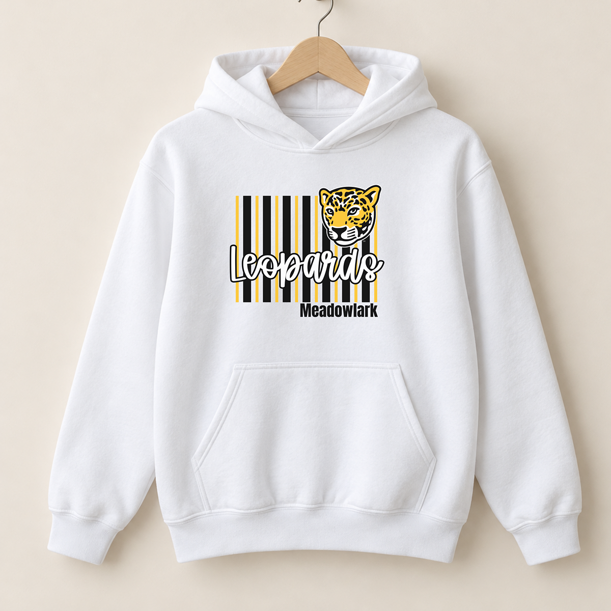 Personalized Meadowlark Leopards Stripes Youth | T-Shirts, Crewneck & Hoodie