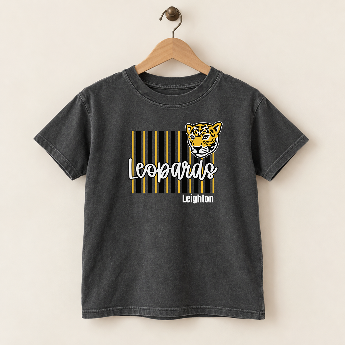 Personalized Meadowlark Leopards Stripes Youth | T-Shirts, Crewneck & Hoodie