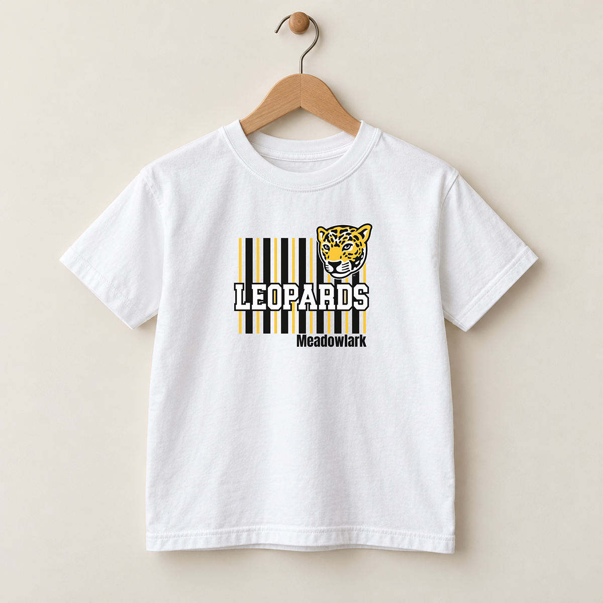 Personalized Meadowlark Leopards Stripes Youth | T-Shirts, Crewneck & Hoodie