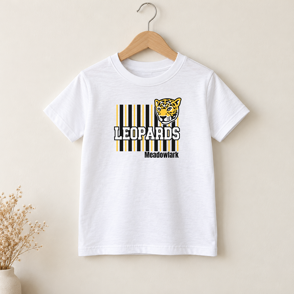 Personalized Meadowlark Leopards Stripes Youth | T-Shirts, Crewneck & Hoodie