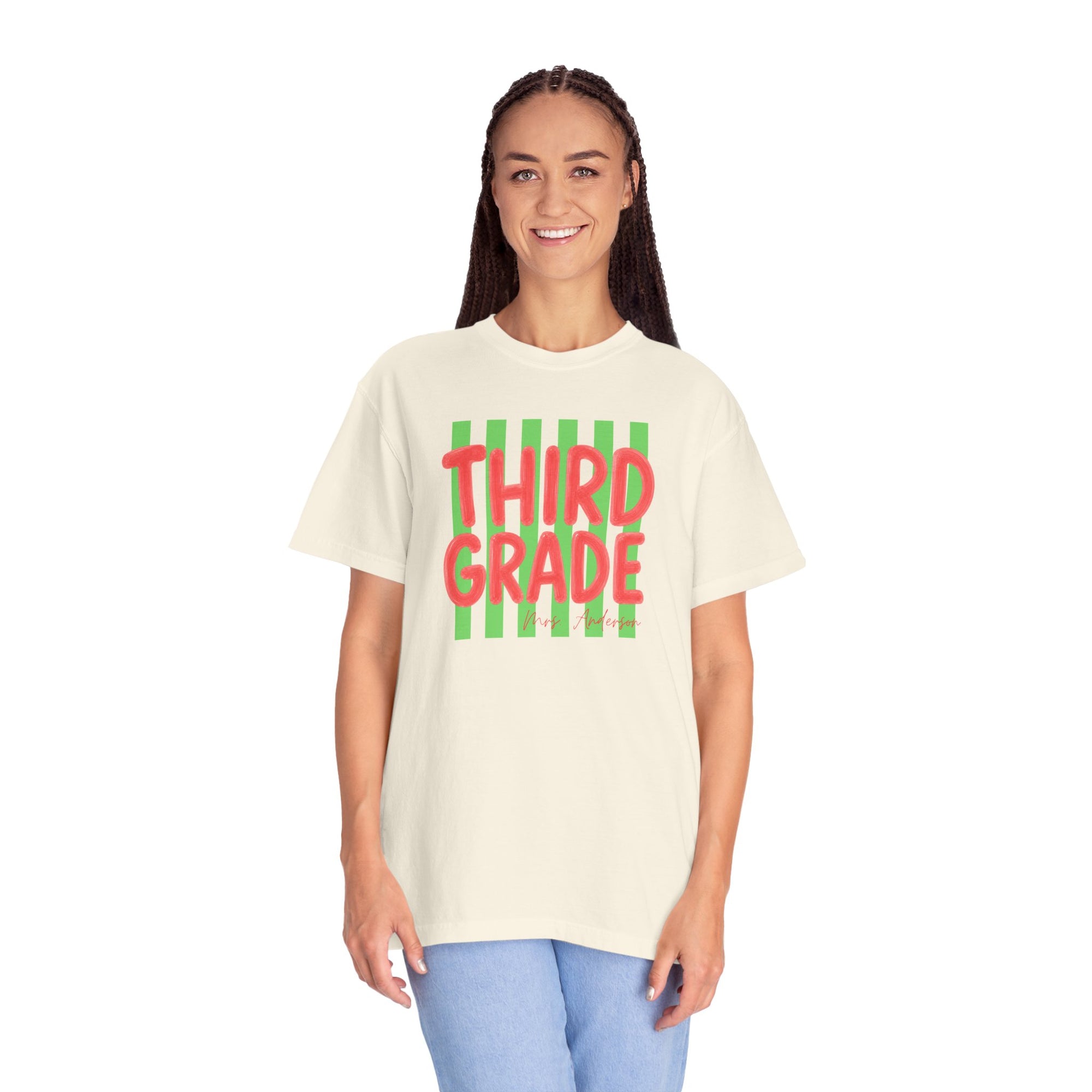 Personalized School Team Teacher Tee | Custom Name Graphic T-Shirt
